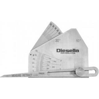 WLDPRO Svejselære Skew-T Fillet type (Model F) inkl. kalkulator