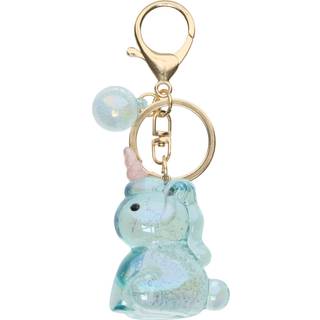 Equipage - Glitter nøglering - Turquoise / ONE SIZE