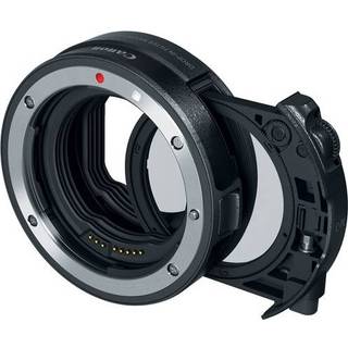 Canon Drop-in Filter Mount Adapter EF-EOS R with Drop-in Circular Polarizing Filter A