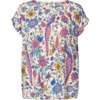 Krystal Kortærmet Bluse, Multi, XL