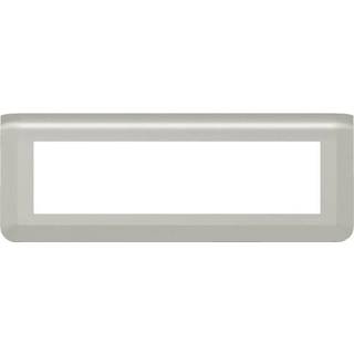 Legrand Mosaic ramme horisontal 8m alu
