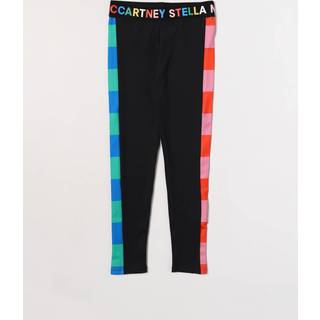 Stella McCartney Kids Logo striped jersey leggings - multicoloured - Y 2