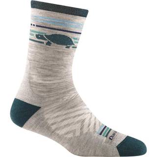 Darn Tough Women's Pacer Micro Crew Ultra-Lightweight Running Sock Cushion Gray, M (38-40)