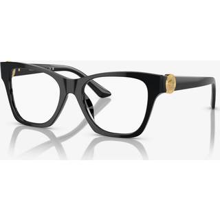 Versace Kvinde VE3329B GB1 Optiske stel Acetat Sort Transparent Firkantet Normal