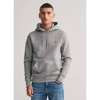 Gant Herren Hoodie grau unifarben
