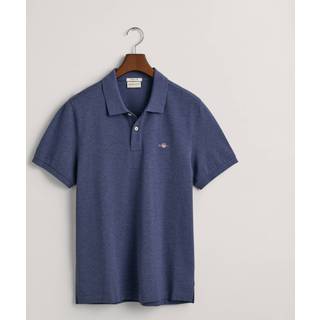 GANT Herre Regular fit Shield Piqué poloskjorte (4XL)