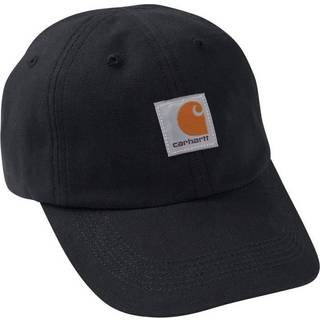 Carhartt unisex baby signatur l?rred baseball cap hat kaviar sort