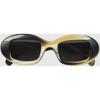 Retrosuperfuture Unisex 20P Tutto corno Solbriller Acetat Flerfarve Grå Geometrisk Normal