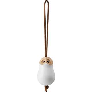 Rosendahl Forest Tales Ugle Ø4 cm - Blank hvid