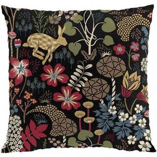 Arvidssons Textil Lyckeflykt pudebetræk 47x47 cm Rød/Brun