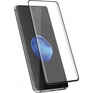 Tempered Glass Full Cover Black Frame Galaxy S21 - Gennemsigtig - Add QTY