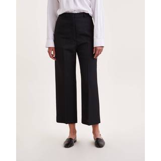 Acne Studios High-rise pleated straight pants - black - XL