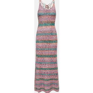 ChloÃ© Halterneck maxi dress - multicoloured - M