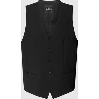 Slim fit vest til jakkesæt i ny uld med stræk