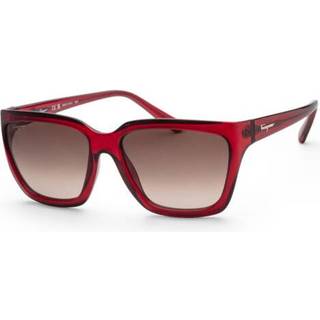 Salvatore Ferragamo SF 1018S 655 59 Solbriller Kvinder Rød - Transparent Wine Red - 59mm