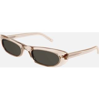 SAINT LAURENT Kvinde SL 557 SHADE col. 004 Solbriller Acetat Rosa Grå Rund Normal