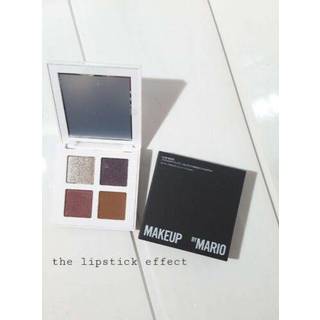 Makeup By Mario - Glam Quad - Eyeshadow Palette - Glam Quad Rosy - For Women - Gul##Pink##Lilla##Brun