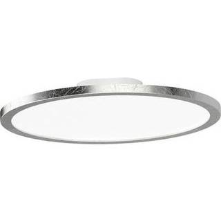 LIGHTME LED-loftslampe Aqua Ø30,2 cm sølvblad