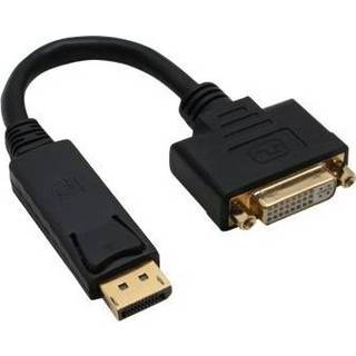 Microconnect Video Transformer 0.15m. Displayport Dvi-d Sort