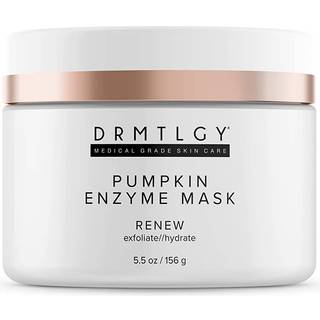 Drmtlgy græskar enzym ansigtsmaske med jojoba perler. Blid eksfolierende græskar ansigtsmaske til sløvhed ujævn hudfarve fine linjer og rynker.