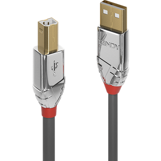 Lindy Cromo USB 2.0 kabel (USB A B) | 3 meter | PRIS-MATCH