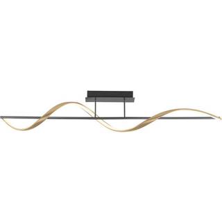 Paul Neuhaus Q-Swing loftlampe antracit/messing