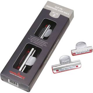 MinoSharp Schleifhilfen Clip-On in 2 Größen - Rot,Silber