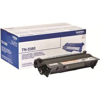 Brother TN3380 / TN 3380 Black Toner - Lasertoner Sort