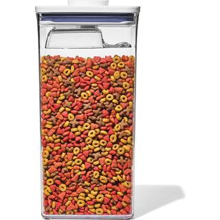 Oxo Good Grips Pet Pop Container - 6,0 Qt/5,7 L med halvskoop ideel til op til 6,5 kg hundefoder eller 4,5 kg kattefoder luftt?t hund og kattefod