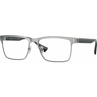 Versace Mand VE1285 1443 Optiske stel Metal Sort Transparent Firkantet Normal