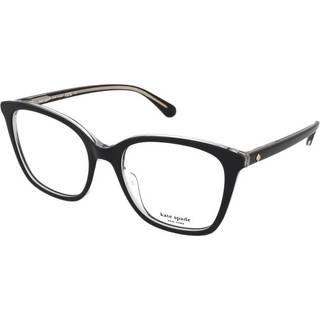 Kate Spade Leanna/G Asian Fit 807 54 Briller Kvinder Black - Black on Clear - 54mm