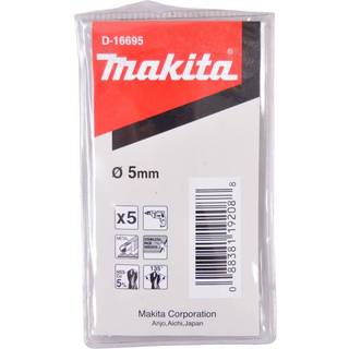 Makita HSS-co Bor 5.0x86 5 Stk. - D-16695