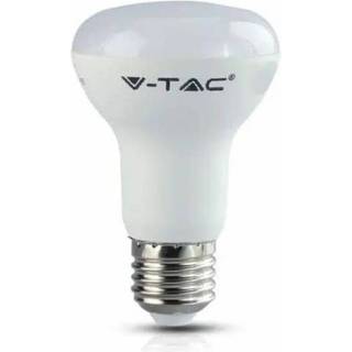 V-Tac 8W LED spotpære - Samsung LED chip, R63, E27 - Dæmpbar : Ikke dæmpbar, Kulør : Varm