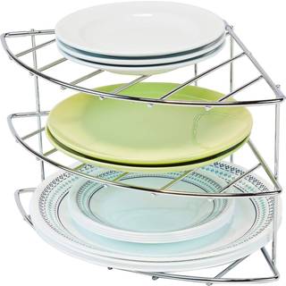 Deco Brothers 3-lags t?ller og kabinet hj?rnehyldearrang?r Chrome