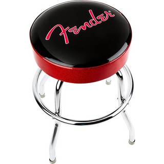 Fender Red Sparkle Logo 24" Barstol