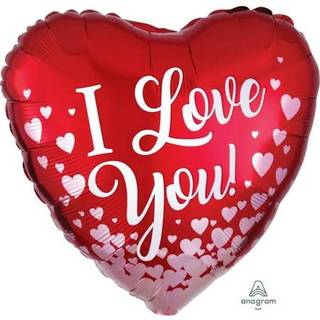 Folieballon I Love You, 43 cm
