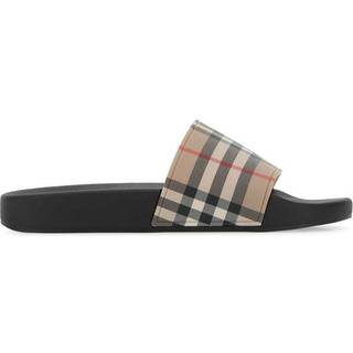 Burberry Vintage checked slides - neutrals - EU 40