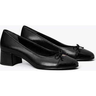 Tory Burch Bow leather pumps - black - EU 40.5
