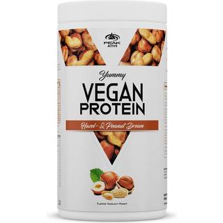 PEAK YUMMY VEGAN PROTEIN POWDER 450 g-Hazel & Peanut Dream
