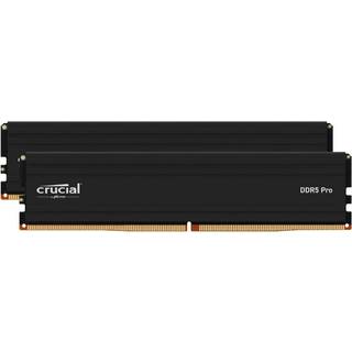 Crucial PRO DDR5-5600 - 96GB - CL46 - Dual Channel (2 pcs) - AMD EXPO - Sort