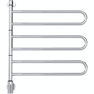 PAX Flex U Håndklædetørrer Drejelig, 3 arme 654 mm