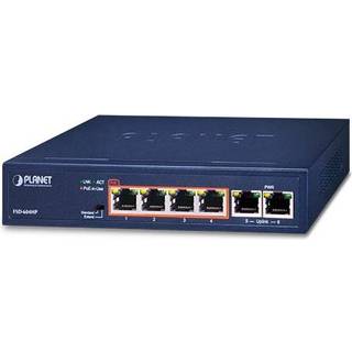 PLANET 4-Port 10/100TX 802.3at POE