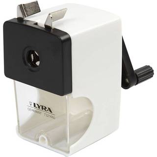 Lyra Blyantspidsermaskine Lyra Bordmodel Hvid/Sort 73211111101660