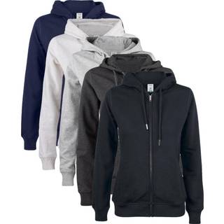 Clique 21005 Premium OC Hoody Full Zip Ladies / Hættetrøje Naturemel M