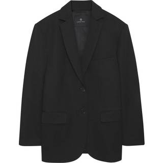 Quinn Blazer - Black Cashmere Blend L