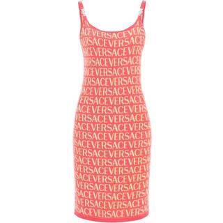 Versace Medusa &#39;95 logo minidress - pink - S