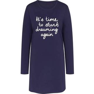 Triumph Long Sleeve Nightdress NDK 03 - Navy-2 - 36 * Kampagne *