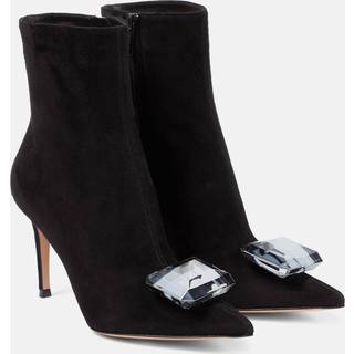 Gianvito Rossi Jaipur suede ankle boots - black - EU 35