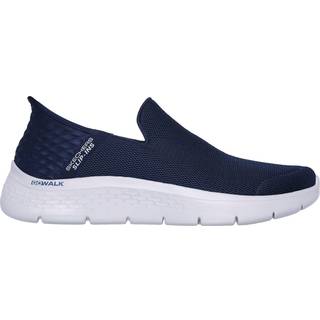 SKECHERS™ Go Walk Flex Hands up Navy blue Slip-ins® Maskinvaskbar sneaker Size 40