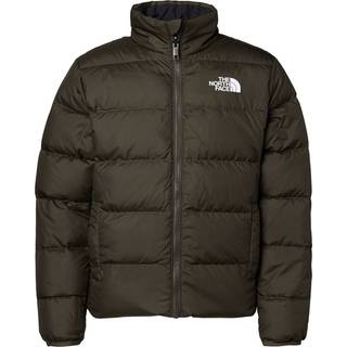 Teens Reversible North Down Jacket - Taupe Green